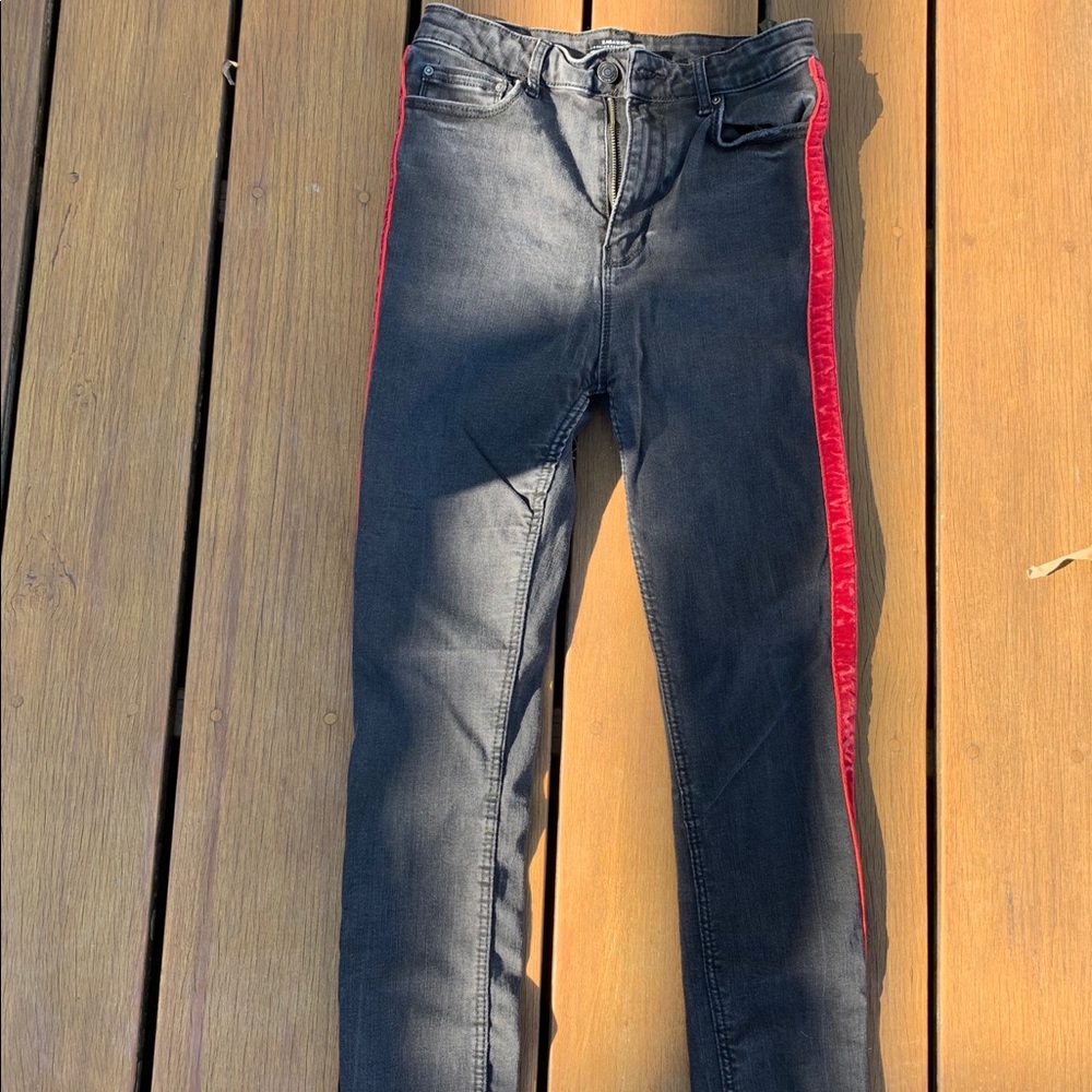 High Rise Black Skinny Jean